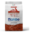 Сухой корм для щенков Monge Monoprotein Puppy & Junior Mini (ягненок, рис) (800 гр.)