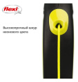Поводок-рулетка Flexi New Classic NEON (трос) (S, 12кг/5м)