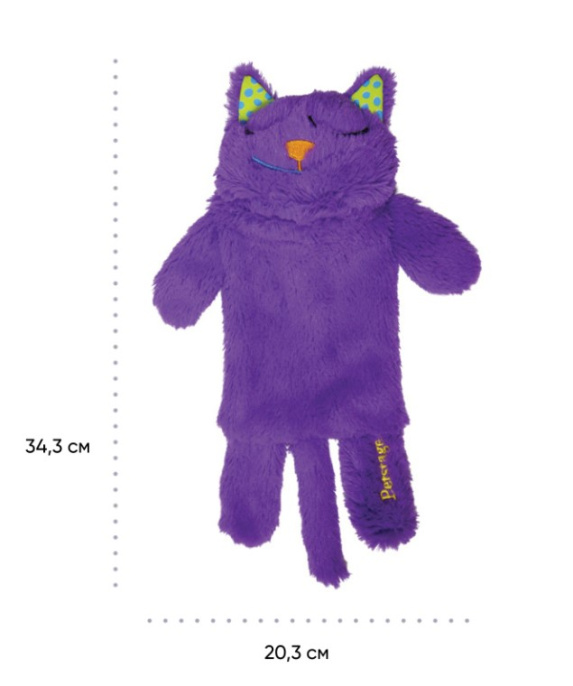 Игрушка для кошек Catstages Мурчащая подушка с кошачьей мятой (30 см)