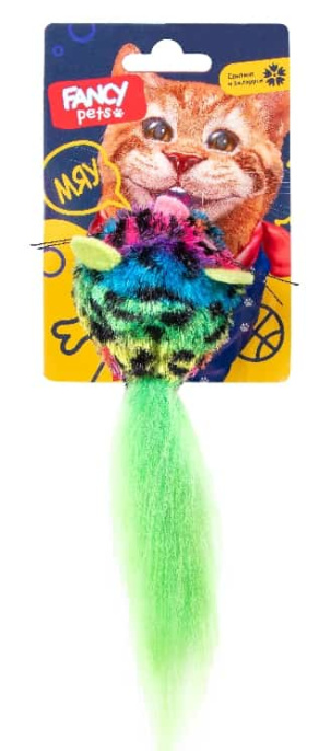 Игрушка для кошек "Шарик-мышь" FANCY PETS