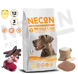 Сухой корм для собак Necon Delicate Menù di Mare Adult (рыба, рис)