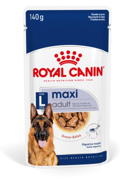 Влажный корм для собак Royal Canin Maxi Adult (соус) (140гр.*10 шт)
