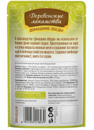 Влажный корм для кошек Деревенские лакомства Филейная курица в нежном желе