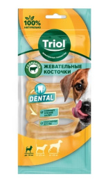 Косточки жевательные для собак DENTAL Triol