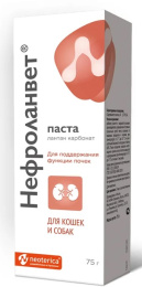 Кормовая добавка для кошек Neoterica Нефроланвет паста