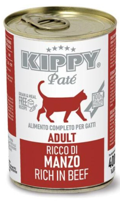 Консервы для кошек Kippy Pate Adult Cat (говядина) (85 гр)
