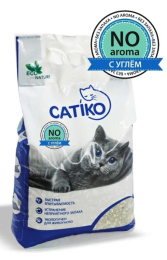 Наполнитель для кошачьего туалета CATIKO (без запаха)