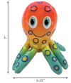 KONG Игрушка для собак Shieldz Tropics Octopus (M)