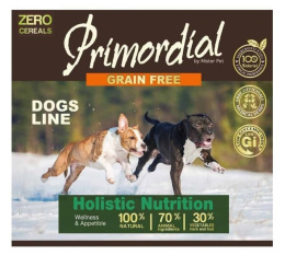 Сухой корм для собак Primordial Dog Adult (тунец, ягненок)