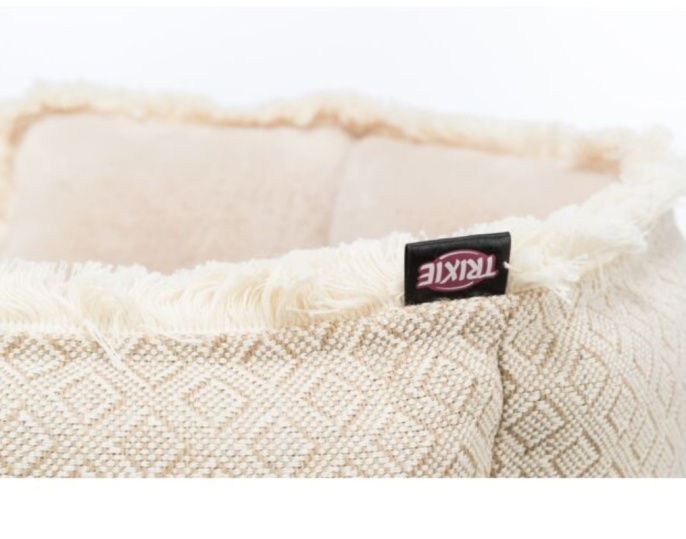 TRIXIE Лежак для собак Boho bed (бежевый) (50 х 50 см)