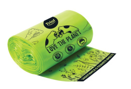 Triol Пакеты биоразлагаемые для выгула собак серия LOVE THE PLANET