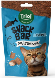 Лакомства Triol, Мини-подушечки для кошек с начинкой из тунца SNACK BAR