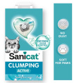 Наполнитель бентонитовый Sanicat Clumping White ACTIVE Marseille Soap (10 л)