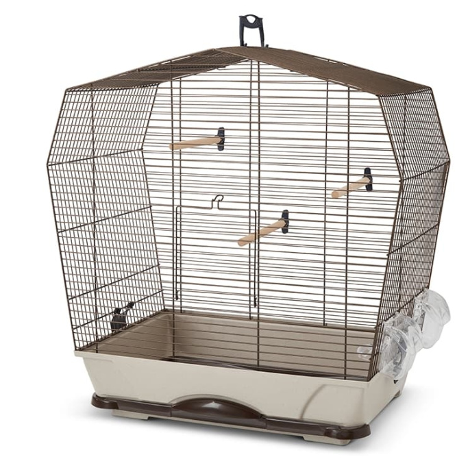 Клетка для птиц SAVIC Mary 40 (53,5 х 32 х 55 см, индийский коричневый/мокко гранит)