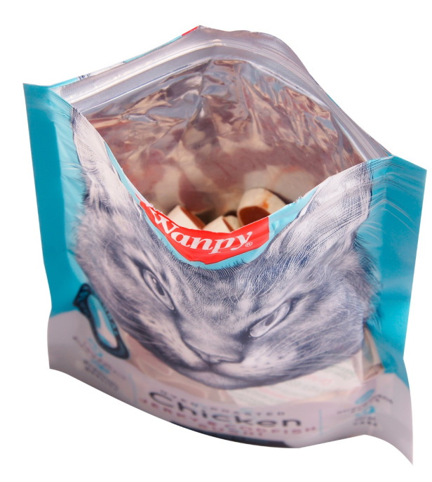 Лакомство для кошек Wanpy Cat Суши из курицы с треской (80 гр)