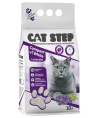 Наполнитель бентонитовый белый CAT STEP Compact White Lavеnder (5 л)