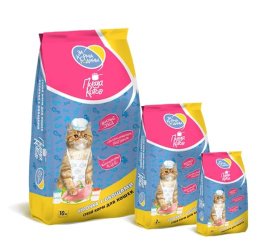 Сухой корм для кошек ЗА КОРМА РОДИНЫ "Пища котов с курочкой"