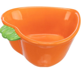 TRIXIE Миска для грызунов Морковь, 12 х 11 см