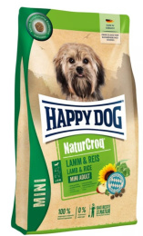 Сухой корм для собак мелких пород Happy Dog NaturCroq Lamm&Reis Adult Mini (ягненок, рис)