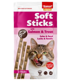Палочки для кошек форель и треска SANAL