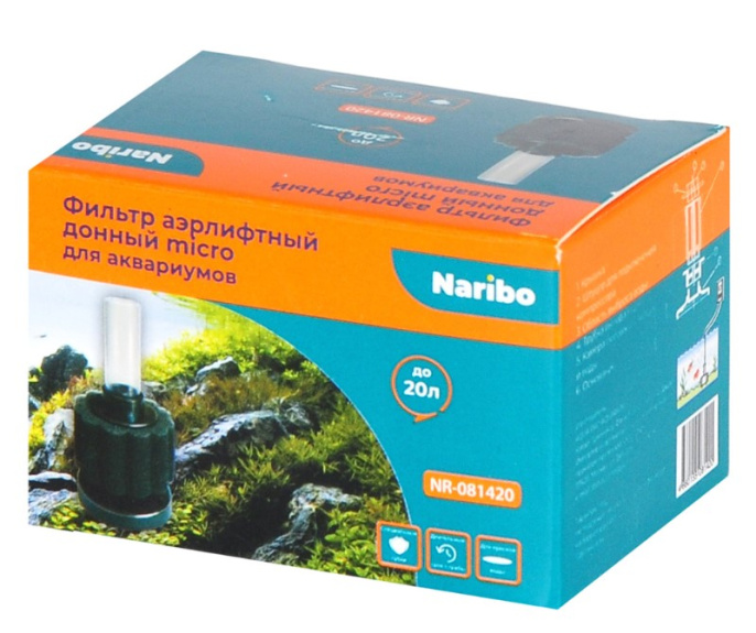 Фильтр аэрлифтный Naribo донный micro
