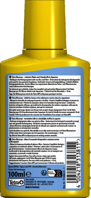 Кондиционер для воды Tetra Biocoryn Bacteria (100 мл.)