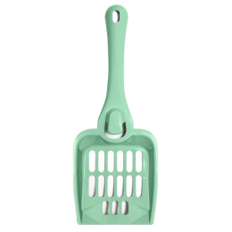 Совок с креплением на бортик, зеленый