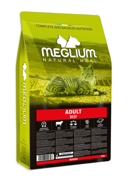 Сухой корм для кошек Meglium Adult Cat (говядина) (1,5 кг)