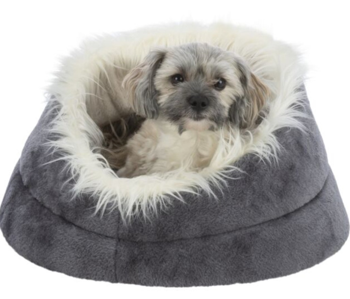 TRIXIE Лежак для собак Minou (серый/светло-серый) (47 х 26 см)