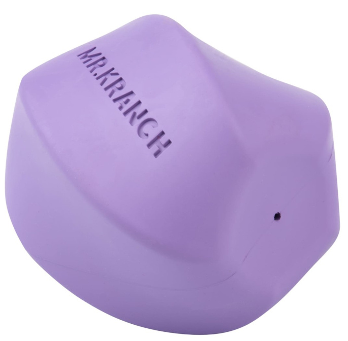 Игрушка для собак Mr.Kranch Твистер ароматизированная 8 х 8 см (Розовая с ароматом бекона)