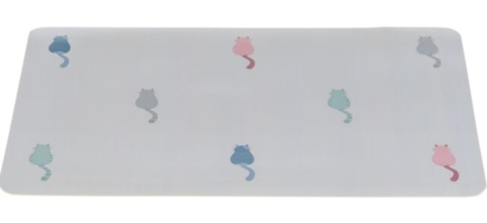 Подложка под миску для кошек Trixie Lilly (шалфей) (44 х 28 см)