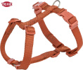 Шлея для собак TRIXIE Premium H-harness (рыже-коричневый) (XXS-XS 20-32 см/10 мм)