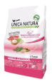 Сухой корм для кошек Unica Natura Unico Outdoor (Ветчина, рис, боб садовый)