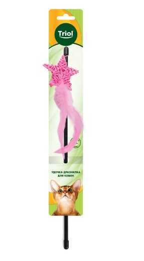 Triol Игрушка-дразнилка для кошек Звезда, 160/450мм