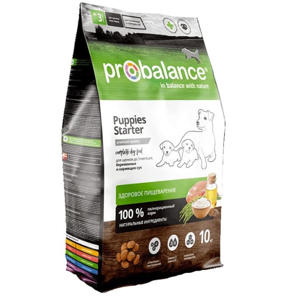 Сухой корм для щенков ProBalance Dog Starter (10 кг)