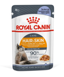 Влажный корм для кошек Royal Canin Hair & Skin Care (в желе)