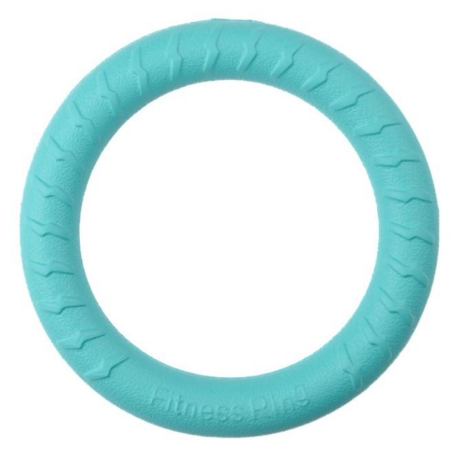Игрушка для собак Mr.Kranch Кольцо диаметр 28 см (Бирюзовая)