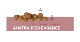 Сухой корм для кошек Unica Natura Unico Outdoor (Утка, рис, апельсин)