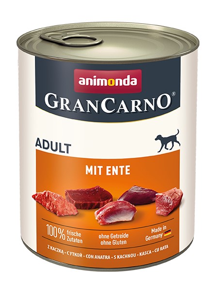 Консервы для собак Animonda Gran Carno Fleisch Adult (утка) (400 гр.)