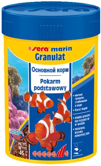 Корм для всех видов морских рыб SERA "Marin Granules" 100 мл (375)