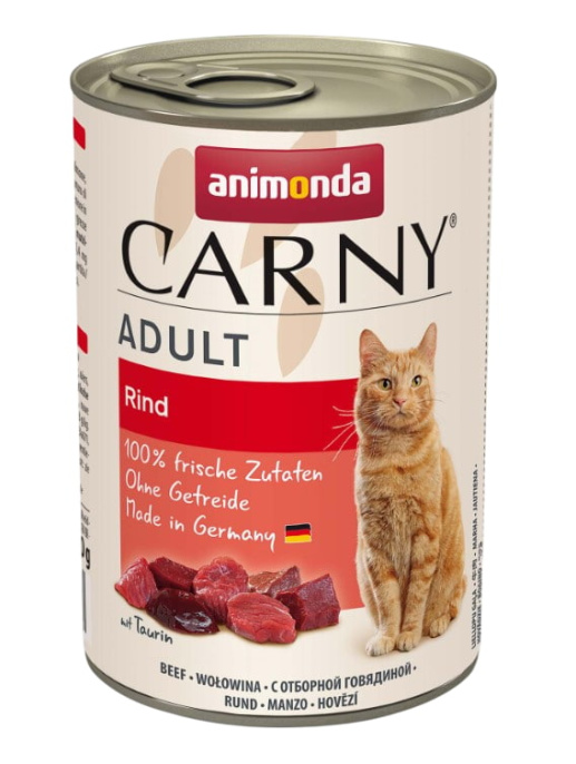 Консервы для кошек Animonda CARNY Adult (говядина) (400 гр.)