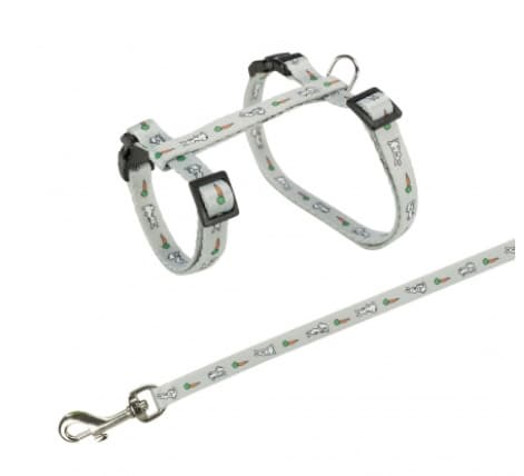 Шлейка с поводком для кролика TRIXIE