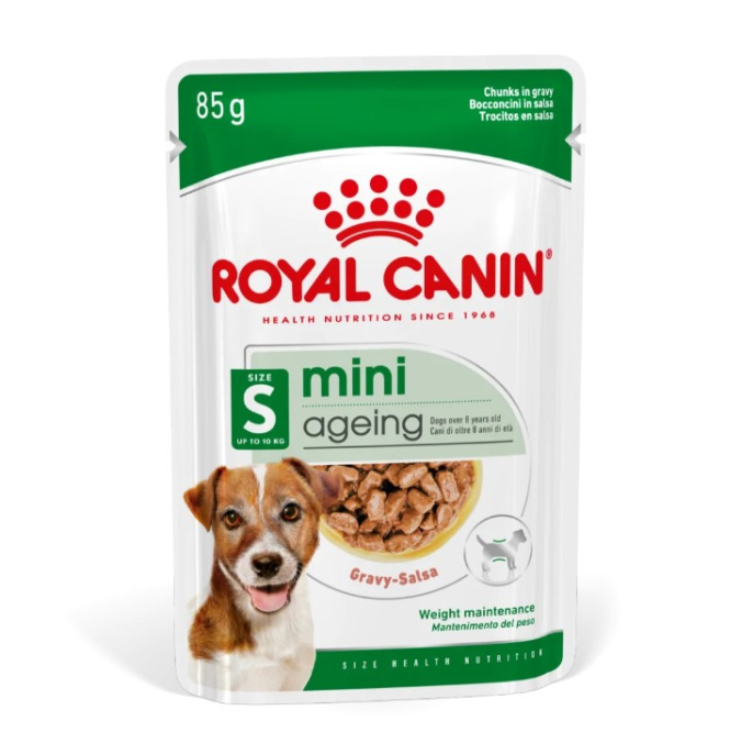 Влажный корм для собак Royal Canin Mini Ageing (соус) (85 гр*12 шт)