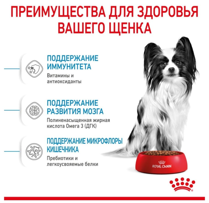 Сухой корм для щенков Royal Canin X-Small Puppy (0,5 кг)