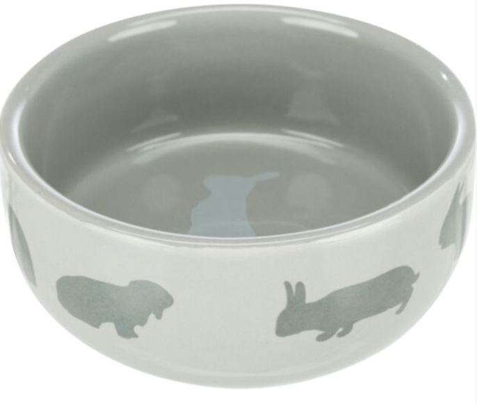 TRIXIE Миска для грызунов Кролики, 11 см