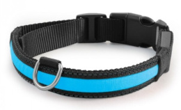 Ошейник светодиодный для собак неоновый синий TRIOL