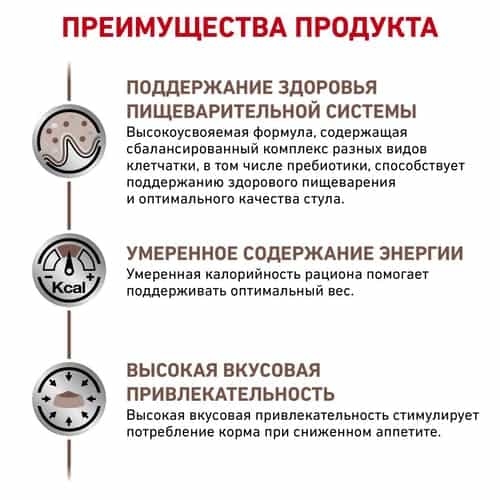 Влажный корм для кошек Royal Canin GastroIntestinal Moderate Calorie (85 гр*12 шт)