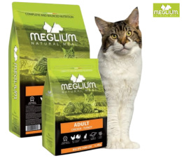 Сухой корм для кошек Meglium Adult Cat (курица, индейка)