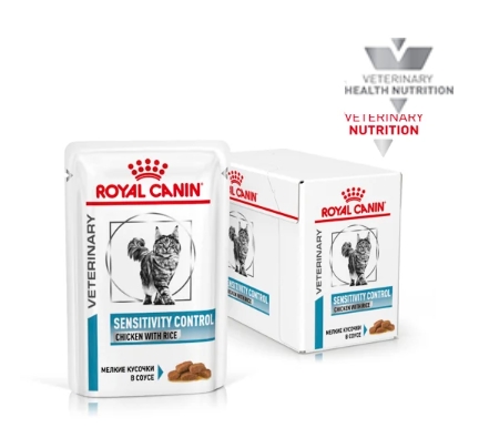 Влажный корм для кошек Royal Canin Sensitivity Control Cat (курица) (85 гр*28 шт)