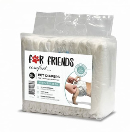 Подгузники для собак For Friends 10 шт